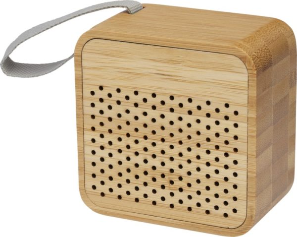 Altavoz Bluetooth® de bambú "Arcana" - Natural - Imagen 3